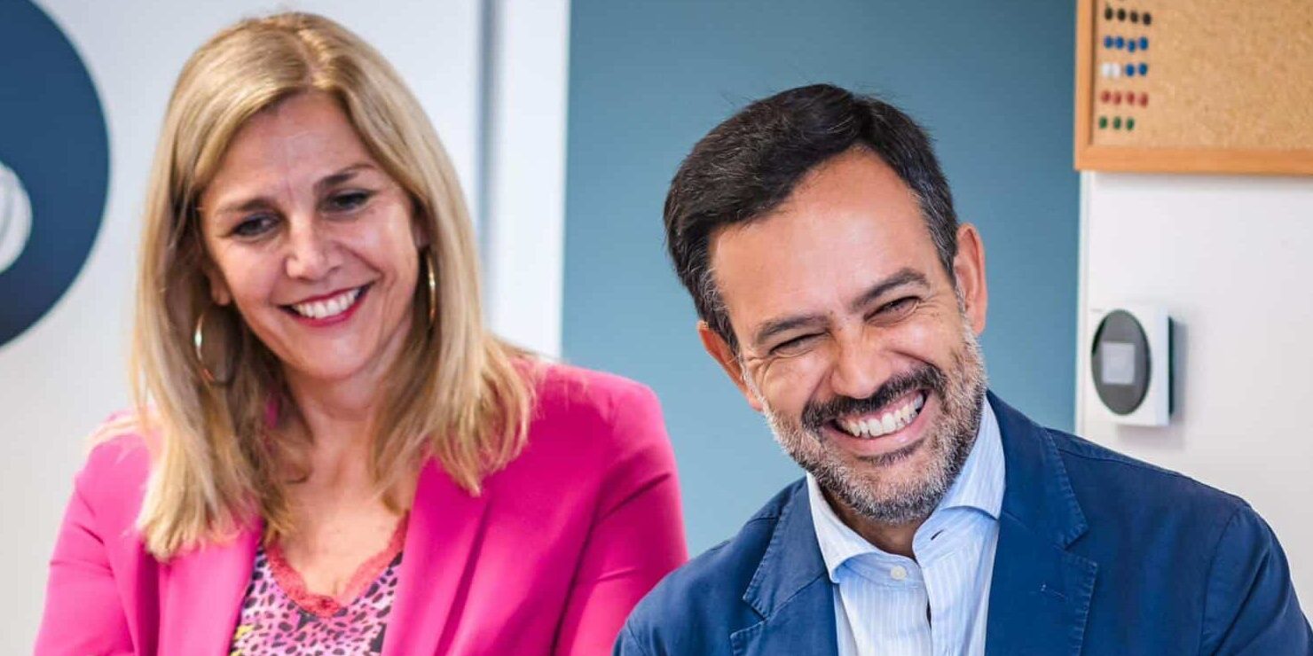 Yolanda Moliné y Lope Afonso