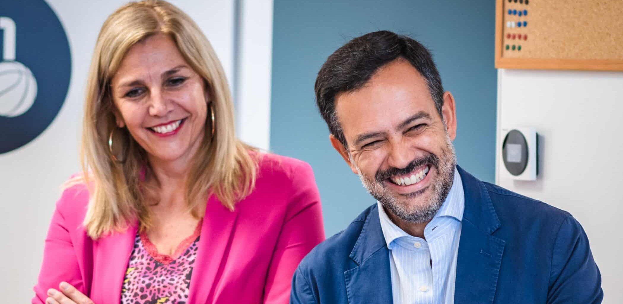 Yolanda Moliné y Lope Afonso