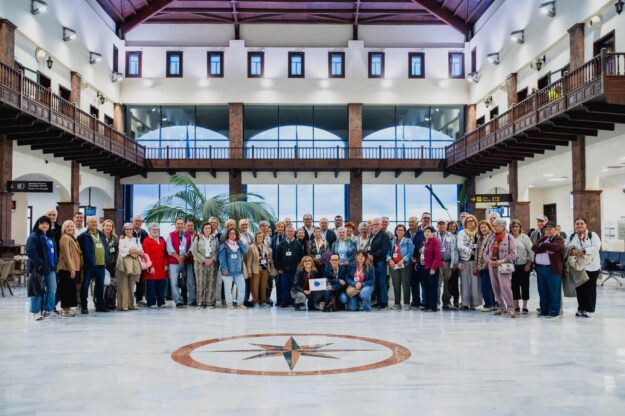070526 Salida del primer grupo de viaje de turismo sociocultural promovido por el Cabildo de La Gomera