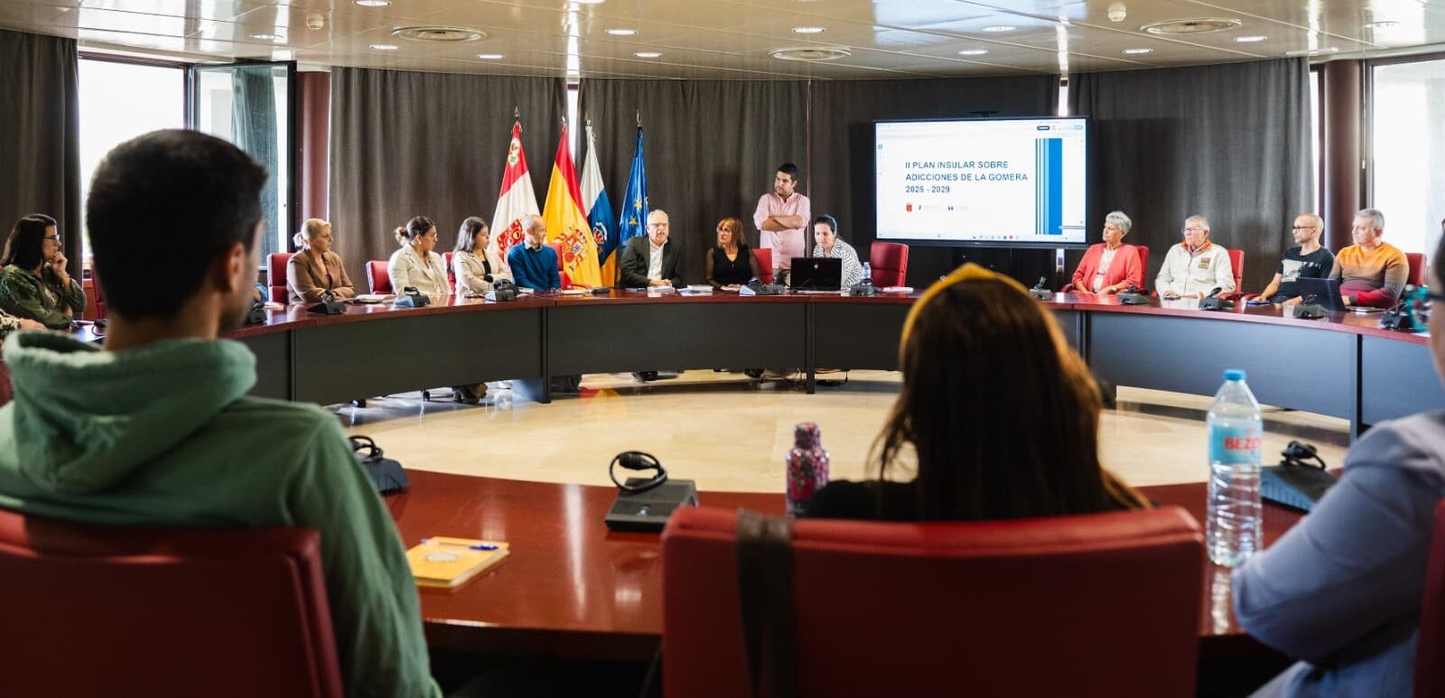 080526 Reunión con colectivos sociales de la isla para la puesta en común del Plan Insular de Adicciones