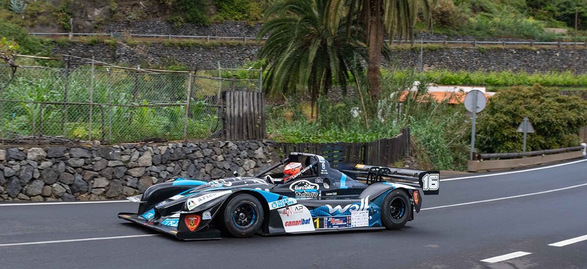 120526 Fotografía de archivo. Subida Hermigua – La Carbonera, prueba deportiva automovilística en la isla de La Gomera