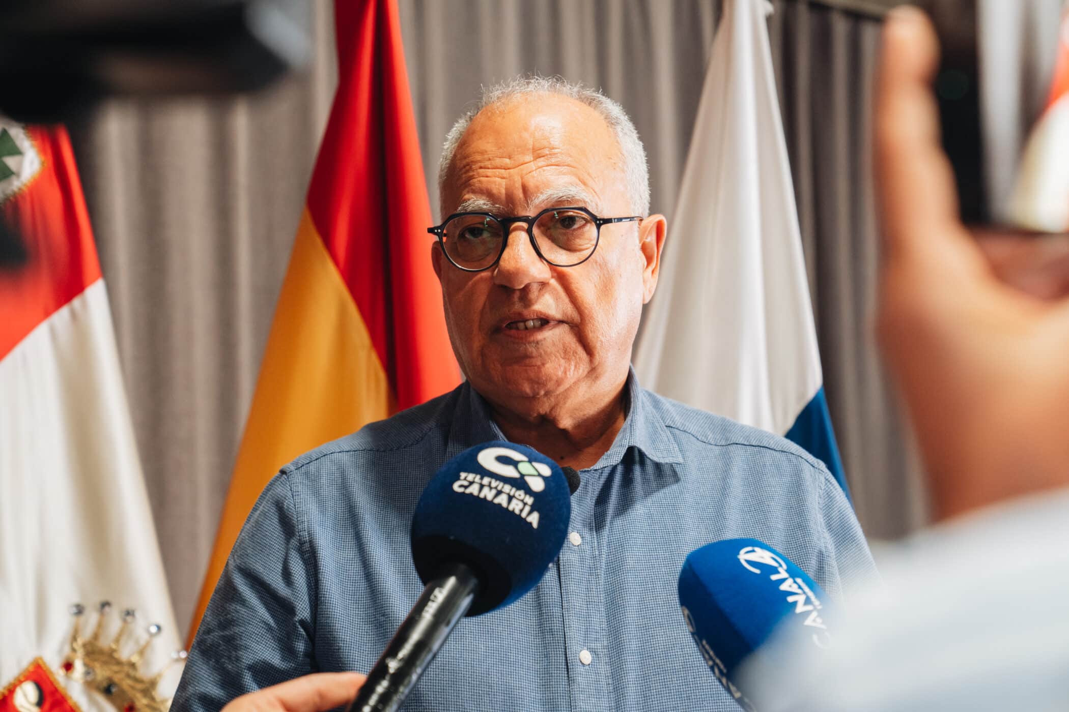 130526 Casimiro Curbelo, presidente del Cabildo de La Gomera