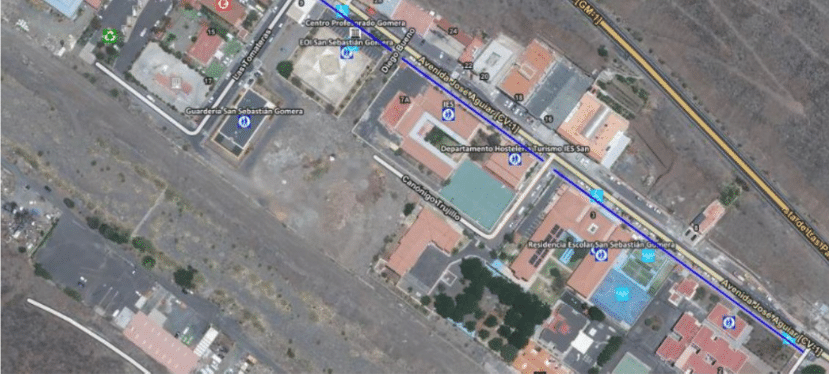 160526 Vista aérea de mapa de la zona objeto de los trabajos