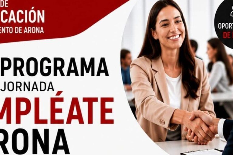 ARONA PROGRAMA JORNADA EMPLEATE