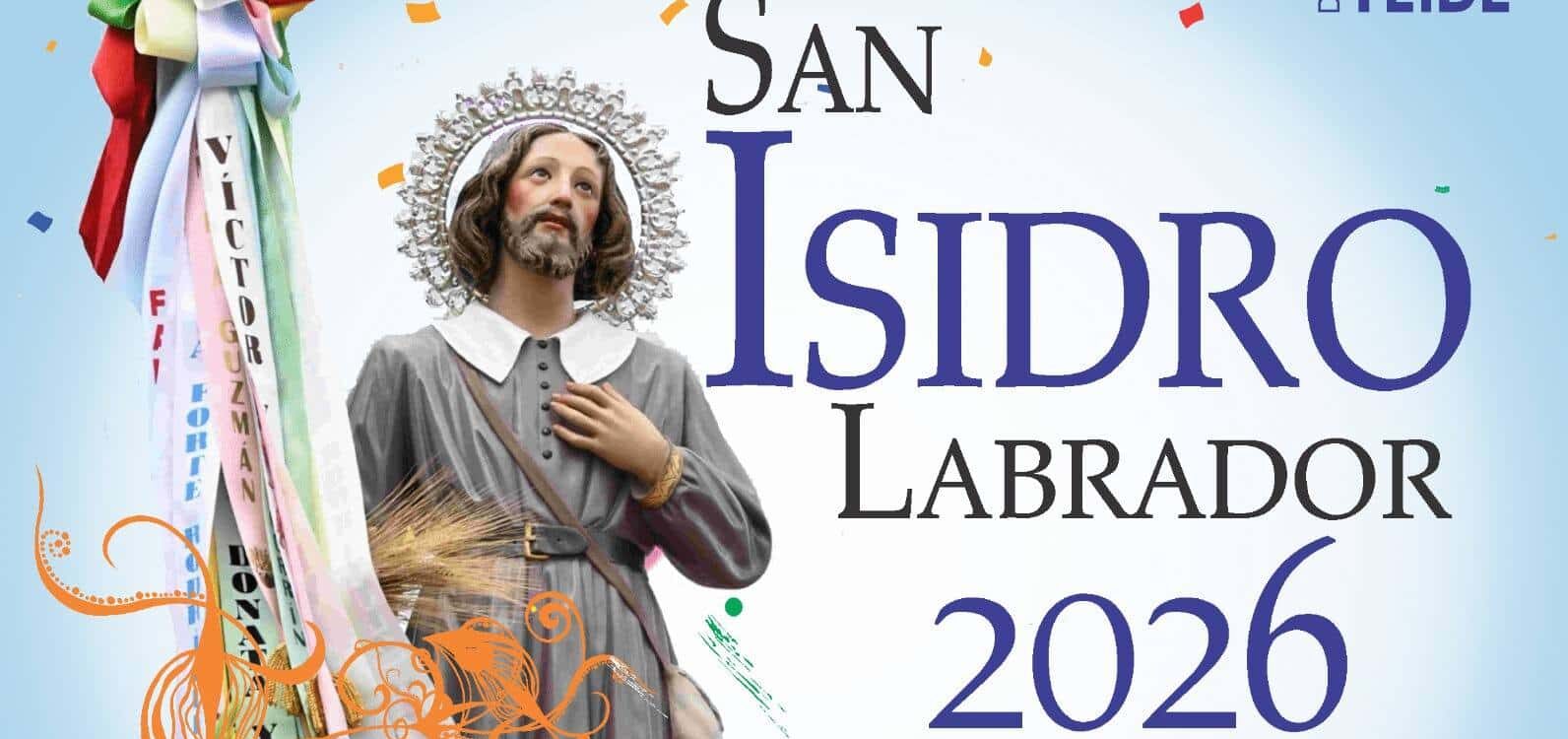 Cartel de las fiestas de San Isidro Labrador en Arguayo