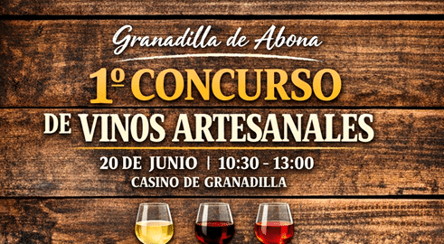 Cartel del I Concurso de Vinos