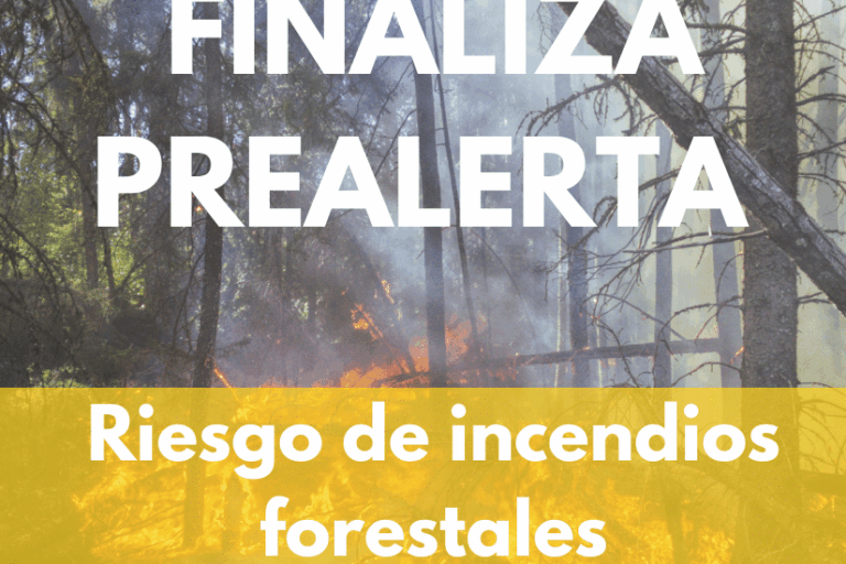 EL GOBIERNO DE CANARIAS FINALIZA LA SITUACIÓN DE PREALERTA POR RIESGO DE INCENDIOS FORESTALES 27-5-26