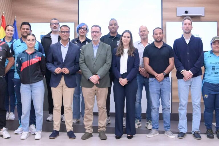 FOTO. Deportes presenta las ayudas extraordinarias a los clubes de élite de la provincia de Santa Cruz de Tenerife