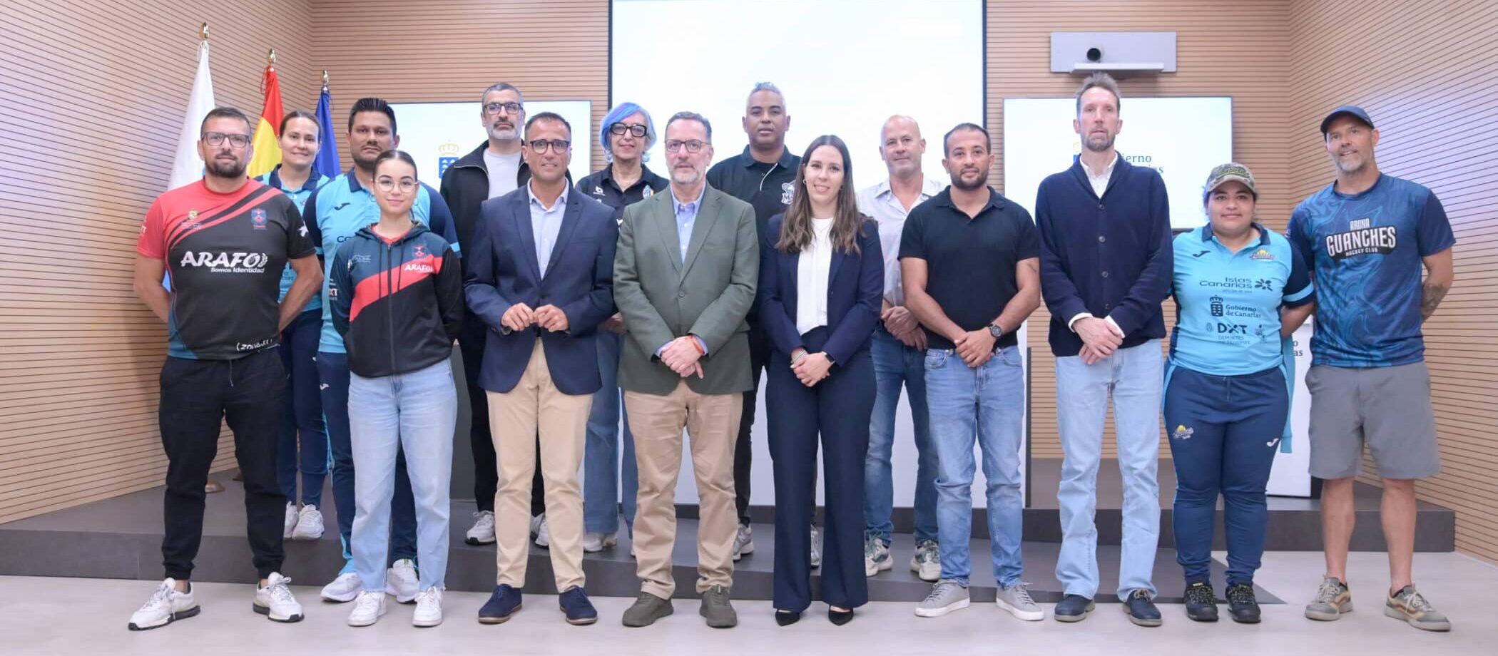 FOTO. Deportes presenta las ayudas extraordinarias a los clubes de élite de la provincia de Santa Cruz de Tenerife