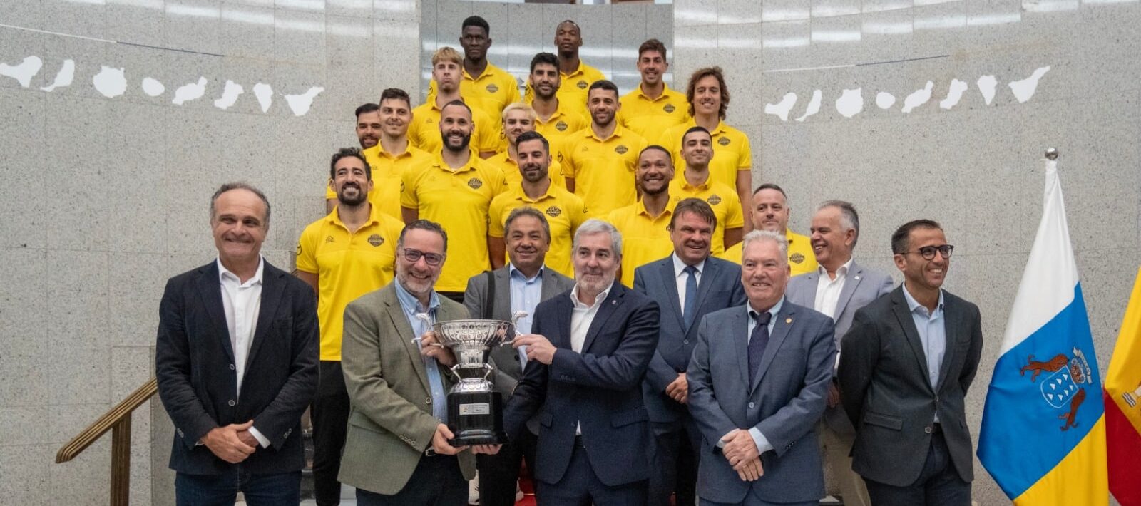 FOTO. Recepción CV Guaguas tras conquistar su cuarta Superliga consecutiuva