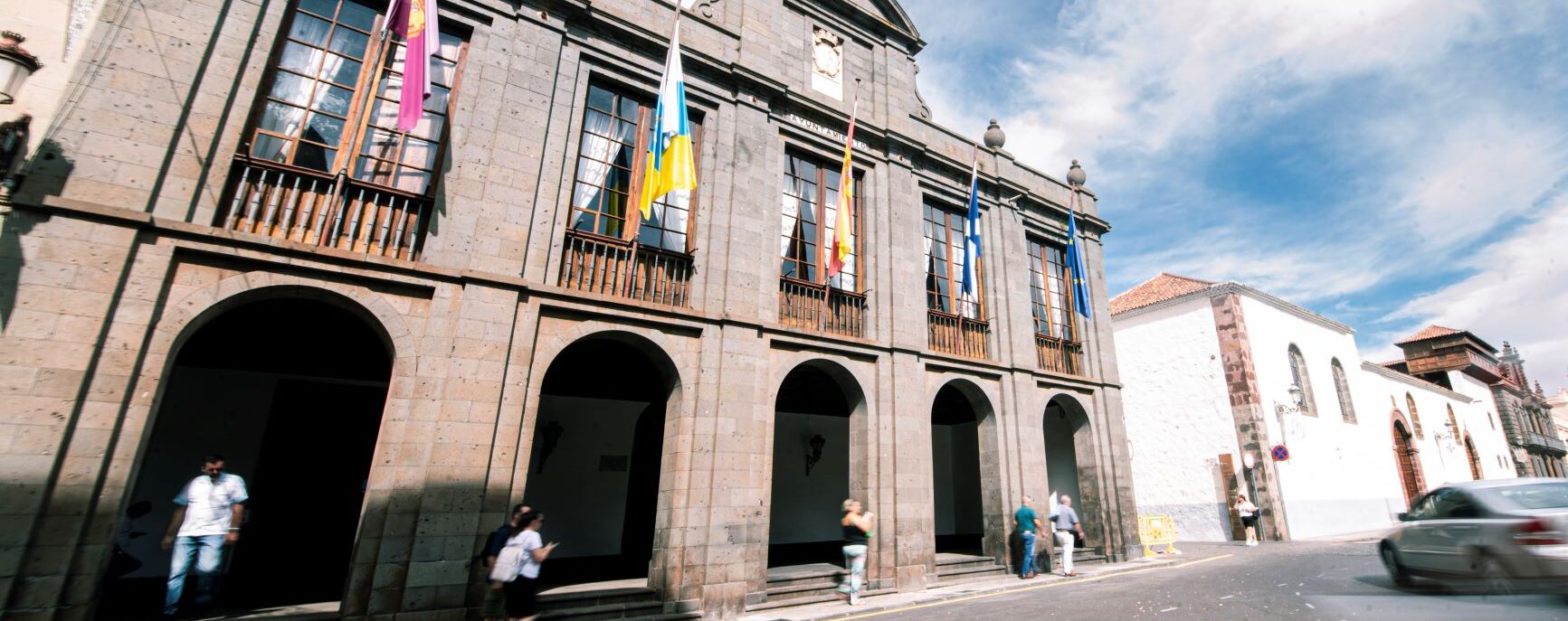 Fachada principal Ayuntamiento de La Laguna