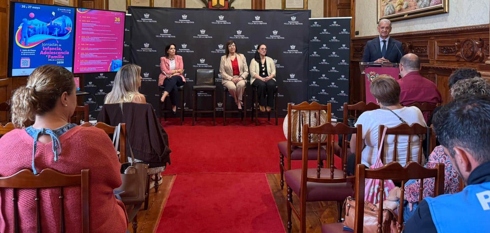 INAUGURACIÓN DE JORNADAS INFANCIA, FAMILIA Y ADOLESCENCIA