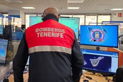 RESCATADO UN BAÑISTA EN APUROS DEL MAR EN ARONA 11-5-26