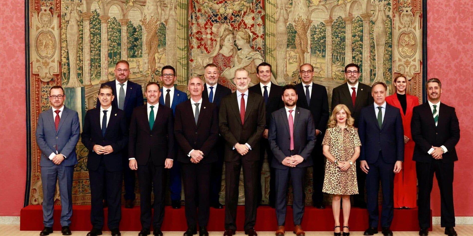 Recepción Casa Real Grupo Ciudades Patrimonio_Casa de SM el Rey