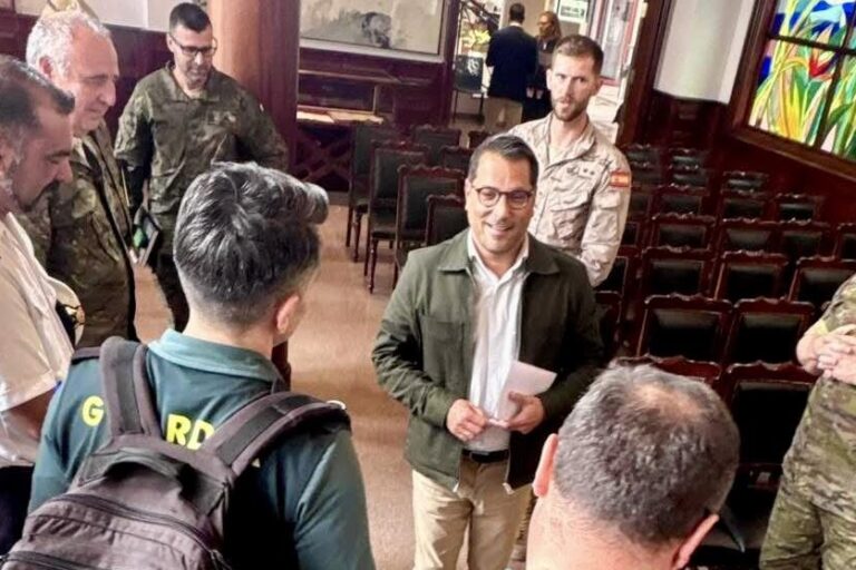 Recurso reuni�n organizaci�n previa D�a de las Fuerzas Armadas 2026 en Los Realejos