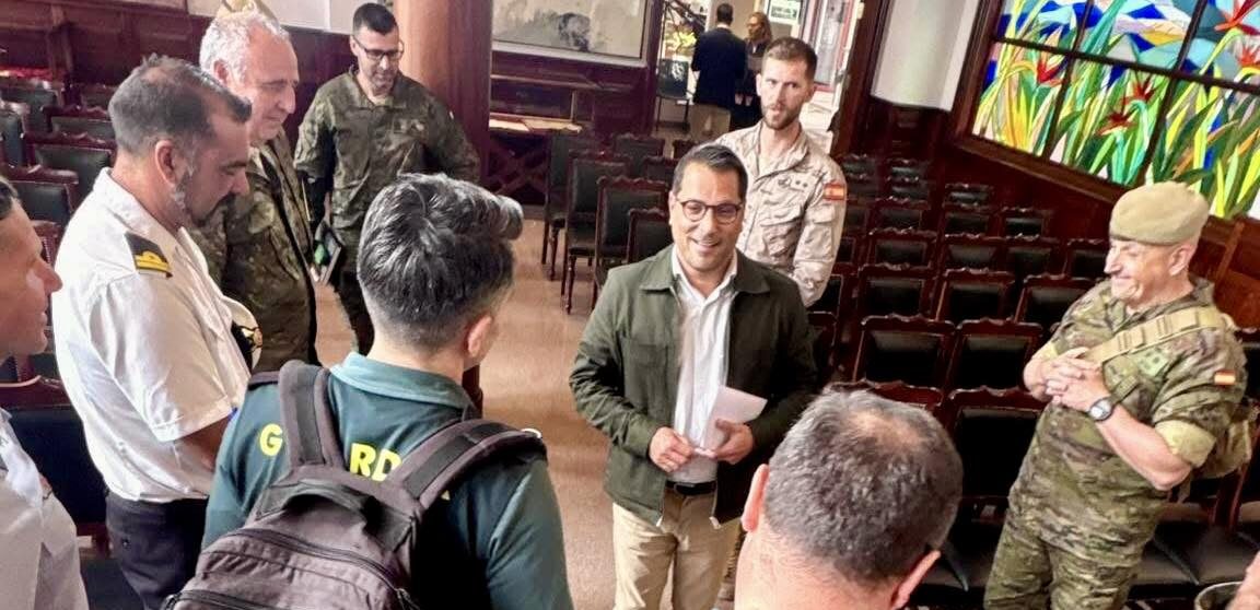 Recurso reuni�n organizaci�n previa D�a de las Fuerzas Armadas 2026 en Los Realejos