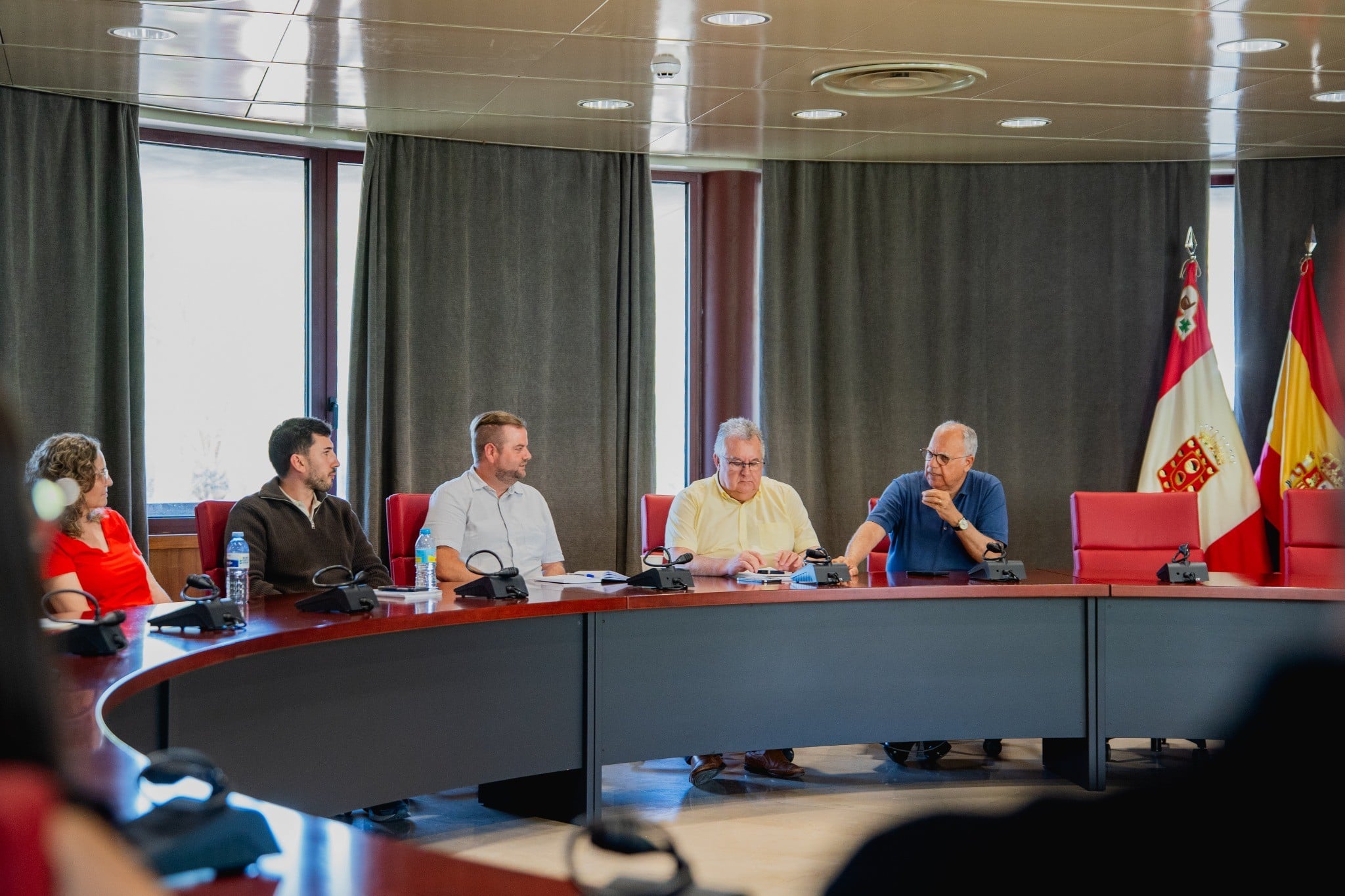 Reunión con los integrantes del programa de Nuevas Oportunidades de Empleo