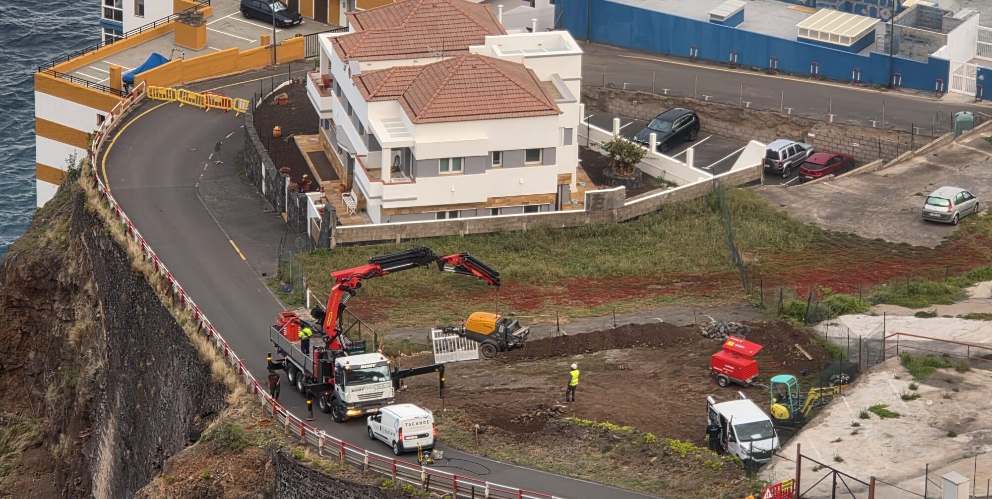 zona en la que se desarrollarán los trabajos en MESA DEL MAR