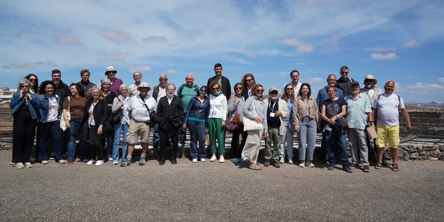 120626 El coordinador de la Reserva de la Biosfera, Diego Chinea, junto a miembros de los consejos científicos de las Reservas de la Biosfera de Canarias