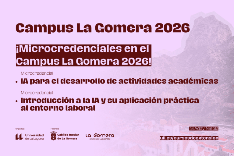 240626 Microcredenciales_Campus La Gomera 2026