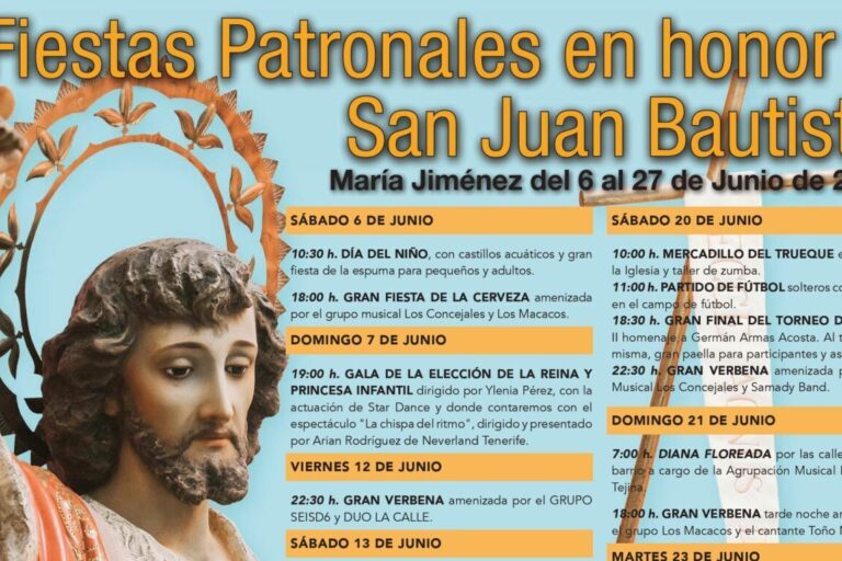 260605 Fiestas Patronales María Jiménez
