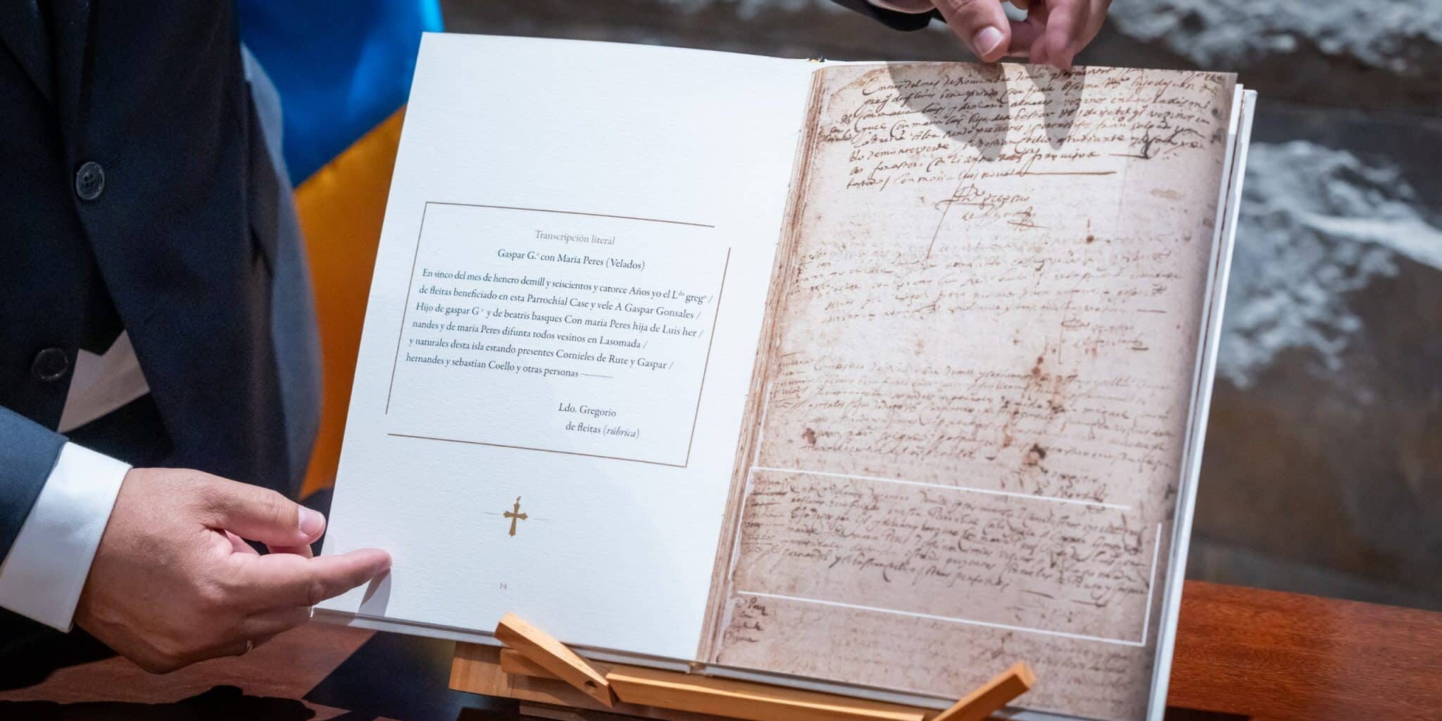CLAVIJO ENTREGARÁ AL PAPA LEÓN XIV UN ESTUDIO SOBRE SUS ANTEPASADOS PALMEROS DURANTE SU VISITA A CANARIAS2 4-6-26