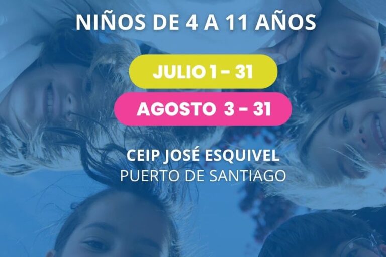 Cartel Campamento de Verano 2026