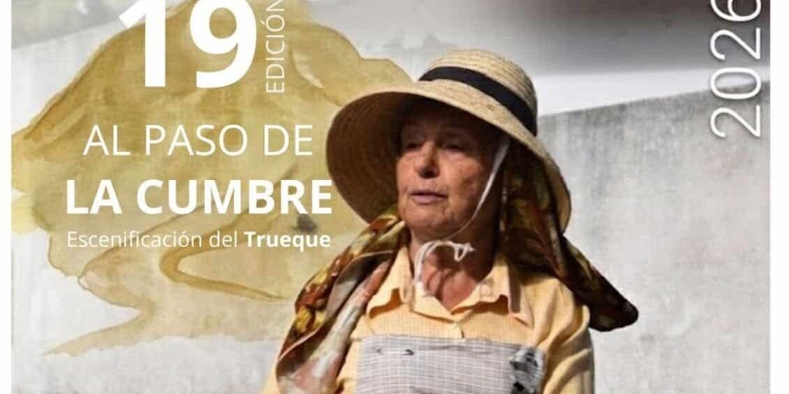 Cartel escenificación Al Paso de la Cumbre