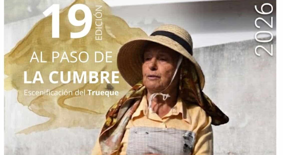 Cartel escenificación Al Paso de la Cumbre