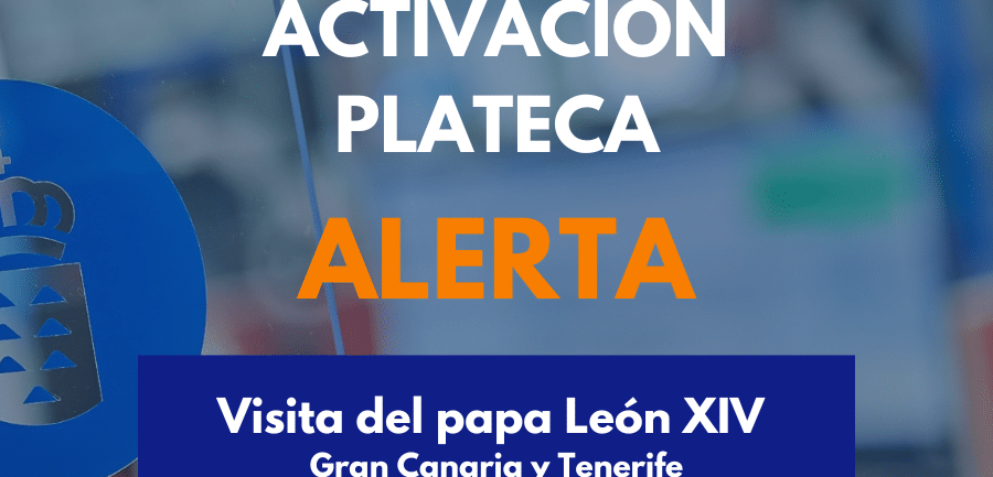 EL GOBIERNO ACTUALIZA EL PLATECA A SITUACIÓN DE ALERTA POR EVENTO MULTITUDINARIO EN GRAN CANARIA Y TENERIFE 10-6-26