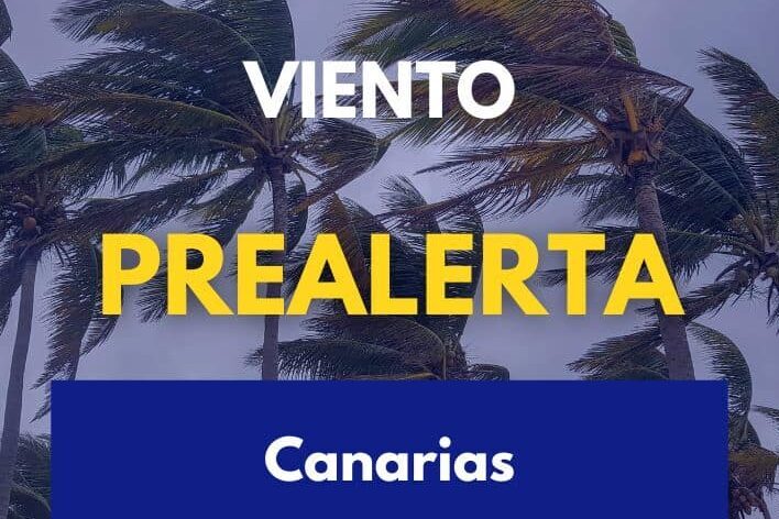 EL GOBIERNO DE CANARIAS DECLARA LA PREALERTA POR VIENTO EN EL ARCHIPIÉLAGO 3-6-26