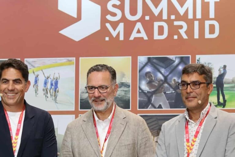 FOTO. Canarias consolida en el Sports Summit Madrid su apuesta por la industria deportiva con ExpoDeca como gran escaparate.