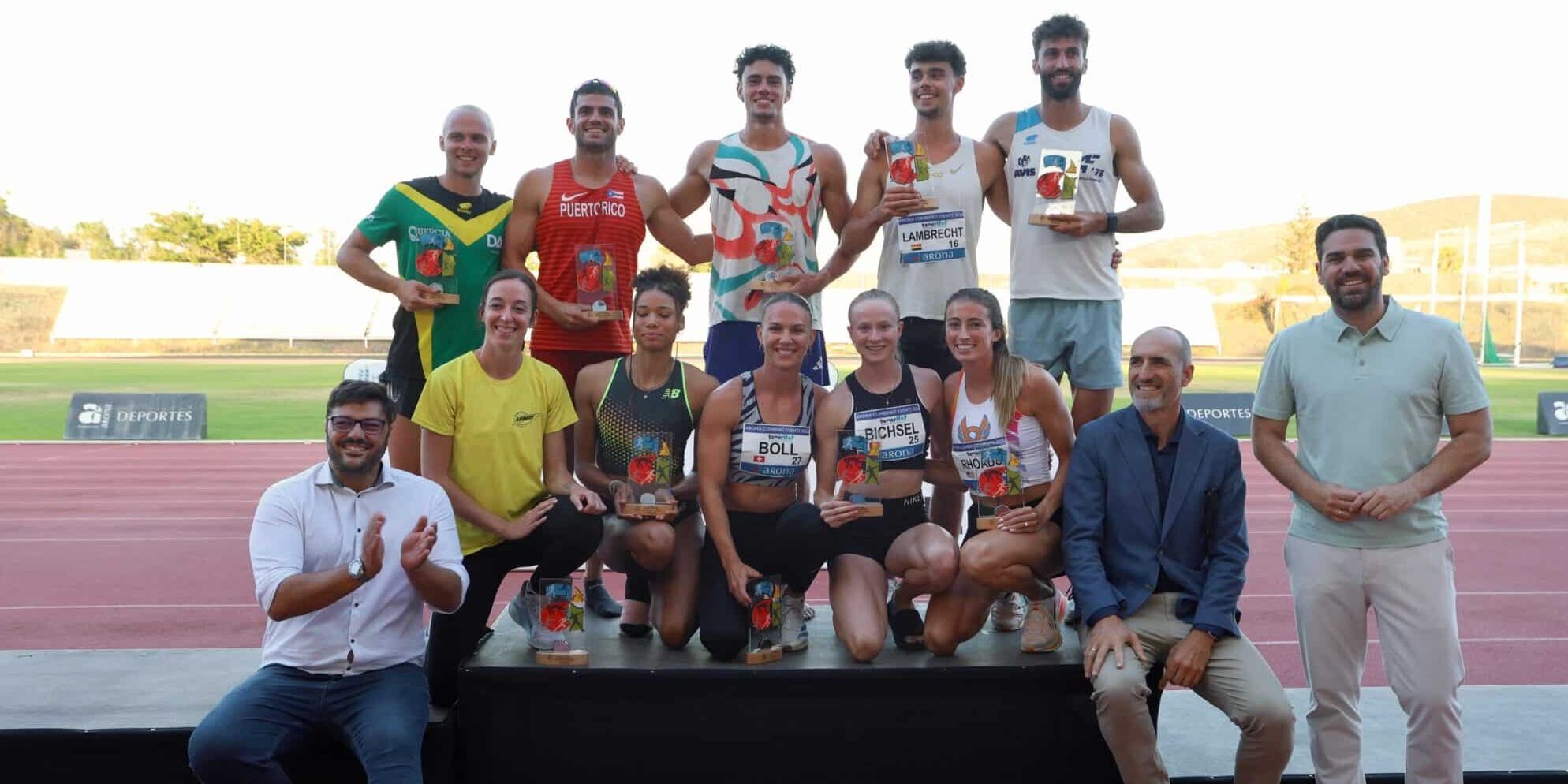 Ganadores masculinos y femeninos