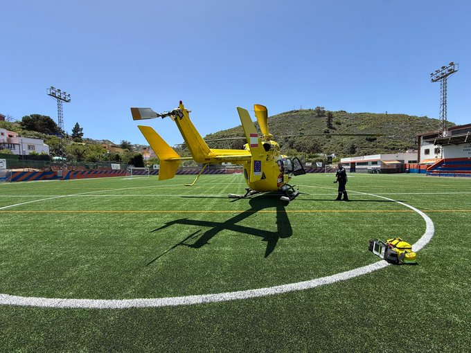 HERIDO GRAVE EN UN ACCIDENTE CON UN TRACTOR EN VEGA DE SANMATEO-GRAN CANARIA 6-6-26