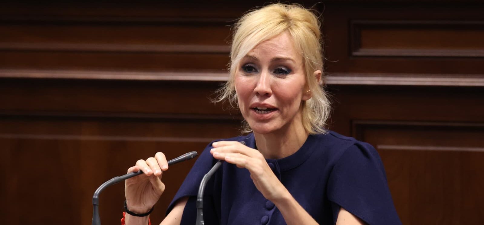 La diputada Rebeca Paniagua