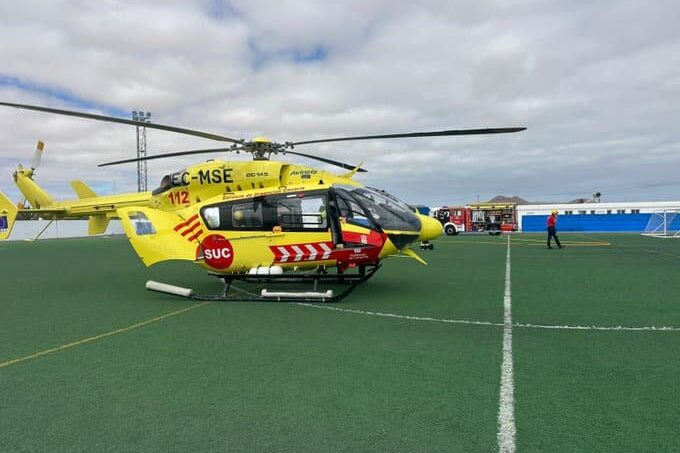 MENOR EN ESTADO GRAVE TRAS SER SACADA DE UNA PISCINA CON SIGNOS DE AHOGAMIENTO EN LA OLIVA-FUERTEVENTURA 15-6-26