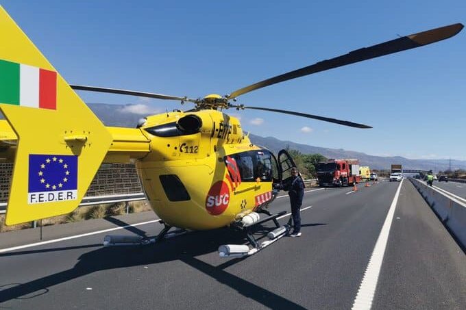 MOTORISTA FALLECIDO TRAS UNA SALIDA DE VÍA EN GÜÍMAR 18-6-26