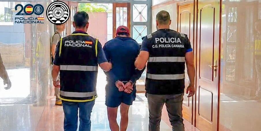 POLICÍA NACIONAL Y POLICÍA AUTONÓMICA DETIENEN EN TENERIFE A UN HOMBRE POR PRESUNTO ACOSO A UNA MUJER 3-6-26