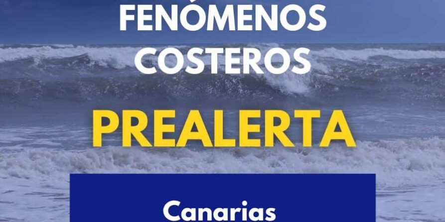 PREALERTA POR FENÓMENOS COSTEROS EN CANARIAS1 2-6-26