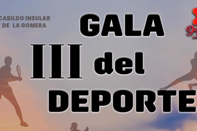 060726 Cartel III Gala del Deporte de La Gomera