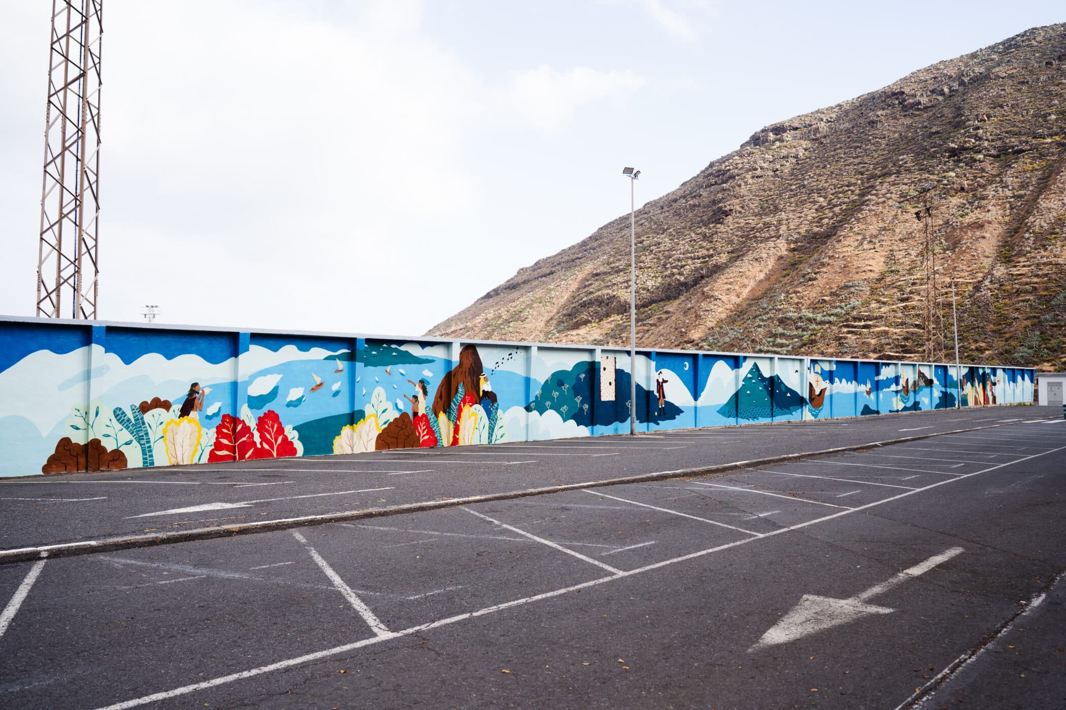 160726 Mural pictórico Ruta Colombina La Gomera