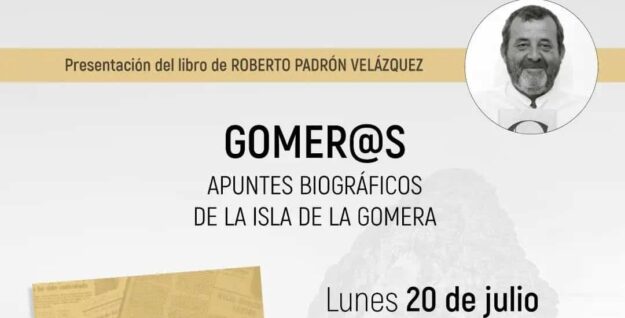 200726 Cartel presentación libro Roberto Padrón en La Gomera