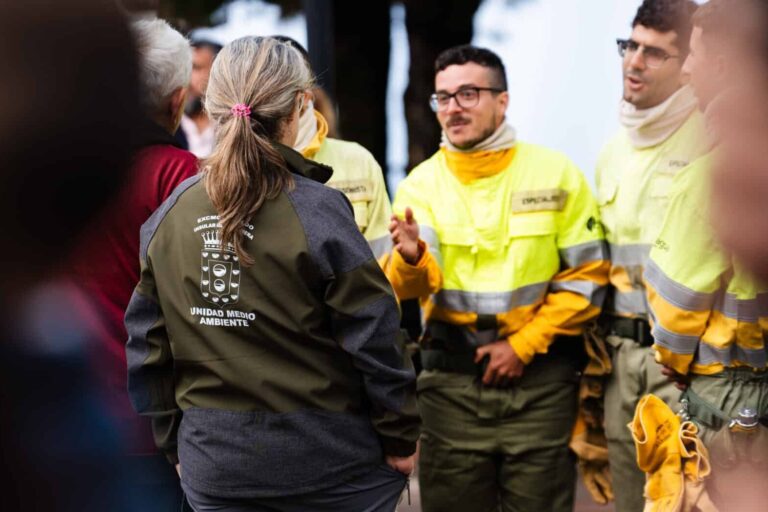 300626 Personal del dispositivo de prevención y extinción de incendios de La Gomera