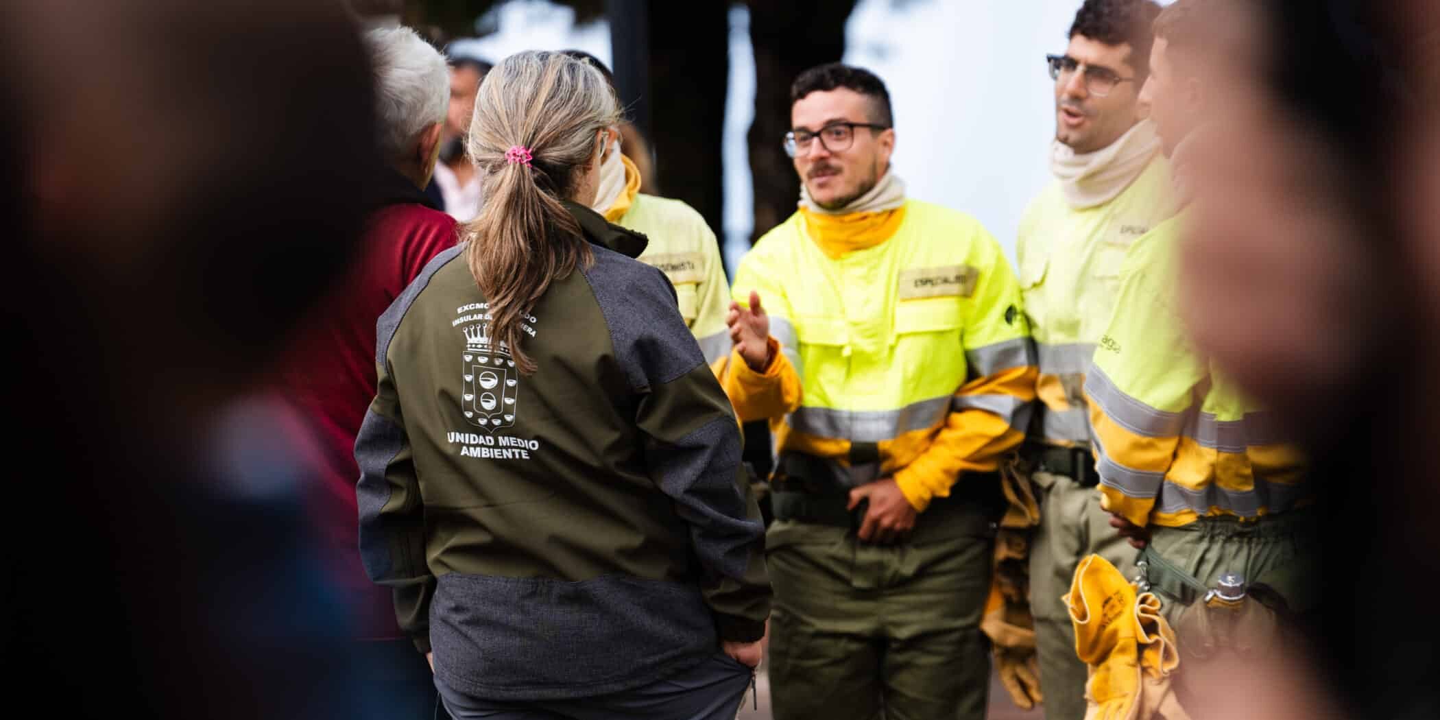 300626 Personal del dispositivo de prevención y extinción de incendios de La Gomera