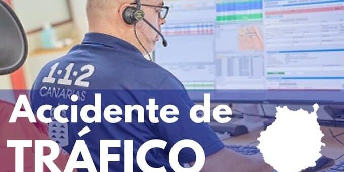 CUATRO HERIDOS EN UNA COLISIÓN ENTRE VARIOS VEHÍCULOS EN LA GC-1 EN LAS PALMAS DE GRAN CANARIA 23-7-26
