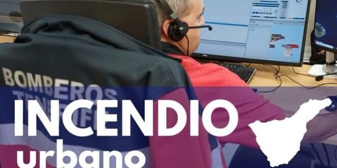 DISPOSITIVO DE SEGURIDAD Y EMERGENCIAS INTERVIENE EN UN INCENDIO DECLARADO EN UNA VIVIENDA EN LA ZONA DE LAS CALETILLAS 9-7-26