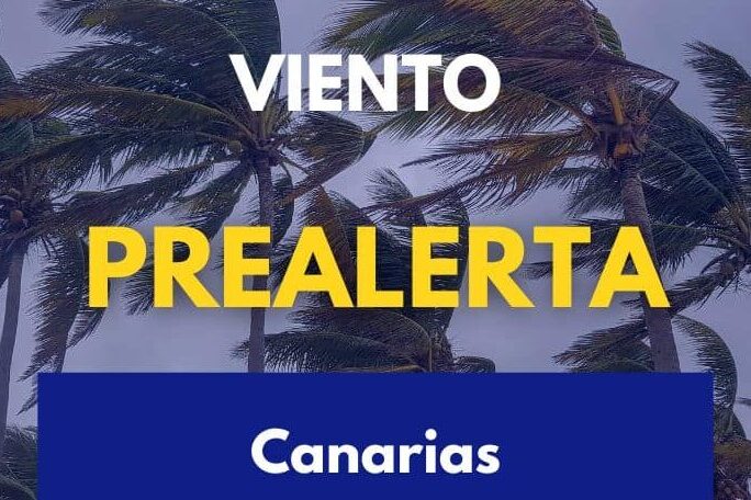 EL GOBIERNO DE CANARIAS DECLARA LA PREALERTA POR VIENTOS EN EL ARCHIPIÉLAGO 23-7-26