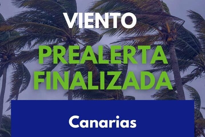 EL GOBIERNO FINALIZA LA PREALERTA POR VIENTO EN EL ARCHIPIÉLAGO 26-7-26