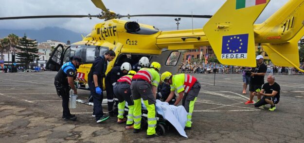 EL SUC MUESTRA EL SERVICIO QUE PRESTA A LA POBLACIÓN EN EL FESTIVAL DE AEROMODELISMO DE PUERTO DE LA CRUZ 26-7-26