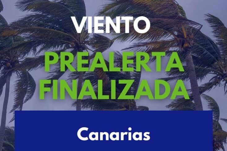 FINALIZADA LA PREALERTA POR VIENTO EN CANARIAS 2-7-26
